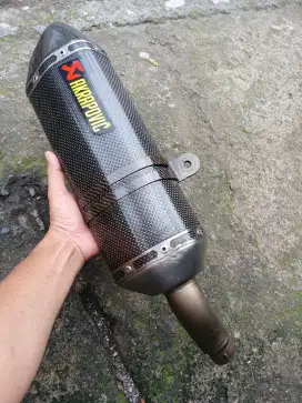 Knalpot Akrapovic Slovenia slip on ninja 250fi