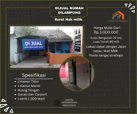DiJual Rumah Letak Menarik Di Bandar Lampung