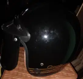 Dijual helm Bogo classic hitam glossy