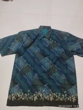 Kemeja Batik Ijo Botol XL