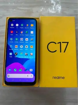 Realme C17 ram 6/256 Fullset Mulus