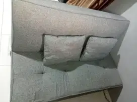Sofa Bed Minimalis merk Azko Grey