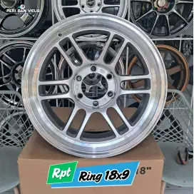 Rpt Ring 18 lebar 9 pcd. 6x139,7 ET. 0 pajero, fortuner, hilux etc