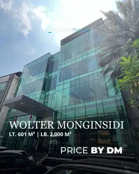 Disewakan Gedung Kantor Area WolterMonginsidi Lokasi Strategis