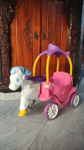 RARE! LITTLE TIKES PRINCESS HORSE KERETA MOBIL MAINAN/ ELC STEP2 TAYO