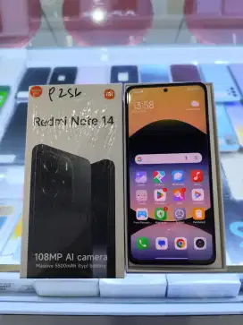 Second Xiaomi Redmi Note 14 4G Ram 8/256GB Resmi Garansi Baru 3 Minggu