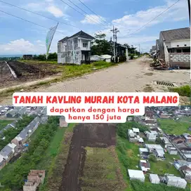 TANAH DITENGAH KOTA MALANG HARGA 100 JUTAAN
