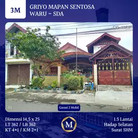 Rumah Griyo Mapan Sentosa Tropodo Waru Sidoarjo dkt Wadungasri Berbek