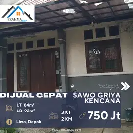 Limo Depok Jual Rumah 2 Lantai Dalam Perumahan Harga Sangat Terjangkau