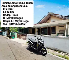 Jual Tanah Siap Bangun Area Karangasem Solo, Dekat Kampus UMS