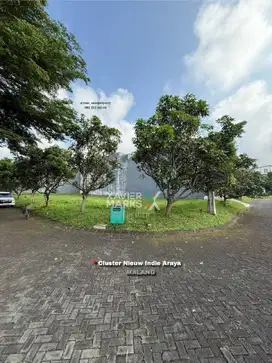 Tanah Kavling Hook Di Cluster Nieuw Indie Araya Malang(OLX371)
