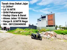 Jual Tanah Siap Area Dekat jajar, Cocok Untuk Kos, Rumah Mewah