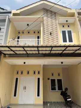 Rumah baru dalam cluster di komplek jatiasih komsen bekasi