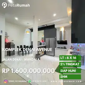 Rumah cantik komplek denai avenue daerah denai dan mandala