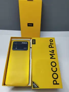 FULLSET POCO M4 PRO 8/256 YELLOW MULUS