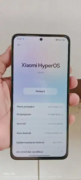 Redmi not  13  hp cas biasa 8+8/128 mlus  NFC
