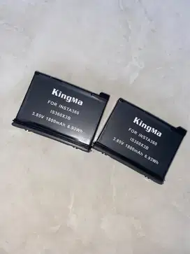 KINGMA Battery Insta360 One X3 2-Pack