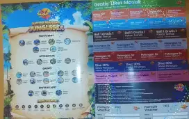 Voucher promo jungle sea paket hemat