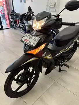 [Like New‼️] Honda Supra X 125 Tipe CW tahun 2024 warna Hitam Doff CC