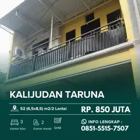 KALIJUDAN TARUNA dekat MERR‼️Jual Rumah Terawat 2 Lantai Row 2 Mobil