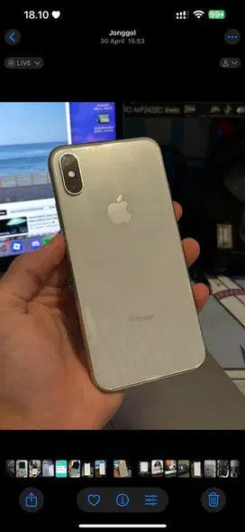Iphone x 256gb ex ibox jual cepet