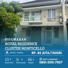 ROYAL RESIDENCE FURNISH ‼️ Sewa Rumah 2 Lantai One Gate System Wiyung