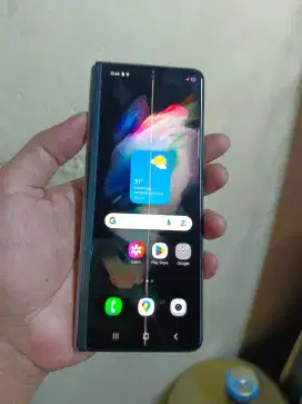 Samsung Zfold 3 5G 512 mulus minus kaya di foto aja buat kanibalan