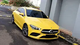 [KM LOW 8RB] Mercedes Benz CLA200 AMG Line (C118) AT Kuning 2022/2023