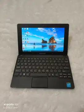 Dijual notebook lenovo slim intel celeron ram 2 gb,hdd 250 gb