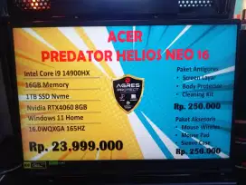 Kredit Laptop Acer Predator Helios Neo 16