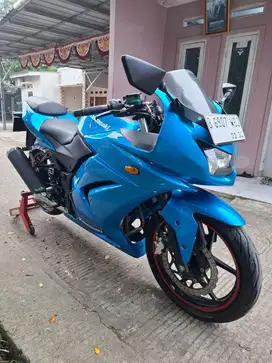 Kawasaki Ninja 250 c karbu tgn1dari baru pajak idup km11rb ful ori