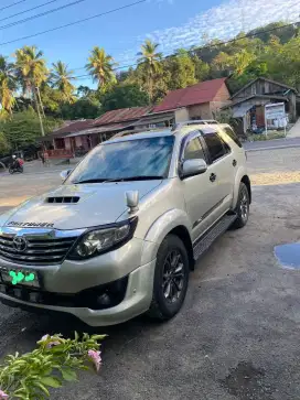 Fortuner vnt type G silver metalik manual solar