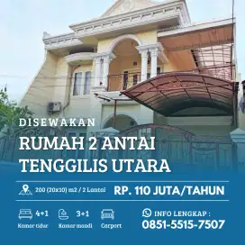 TENGGILIS UTARA Lebar 10‼️Rumah Siap Huni 2 Lantai dekat Ubaya