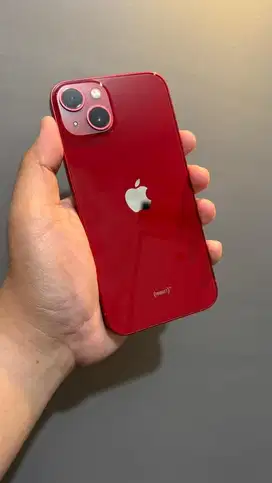 Jual ip 13 ex iBox Red limited edition 128GB sinyal aman