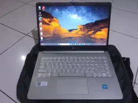 Laptop HP 14S TIPE BARU MULUS GARANSI RESMI HP AKTIF