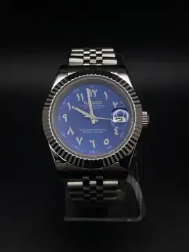 Seiko mod royal blue roman dial NH35