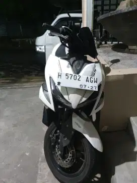 Yamaha Aerox putih keyless 2017