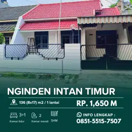 NGINDEN INTAN TIMUR Lebar 8‼️Jual Rumah Sudah Renovasi Surabaya Timur