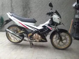 Satria fu mesin standar halus belum pernah bongkar