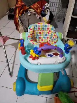 Beby walker & push walker 2in1