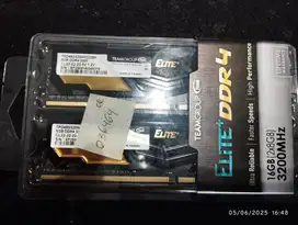 Ram Team Group X 16GB (2x8GB) DDR4 3200 Mhz