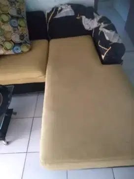 JUAL CEPAT SOFA LETER L MSI MULUS TIDAK KEMPES GRESS
