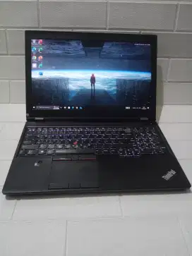 Laptop Thinkpad P50 core i7 Gen6 Ram 32 SSD 512 VGA Nvidia Quadro 2gb