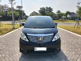 Alphard 2011 Sunroof Bagus Hitam