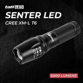 Senter LED Cree XM-L T6 5000 Lumens 5 Mode