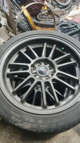 Velg R17 Hsr japan abuabu set ban