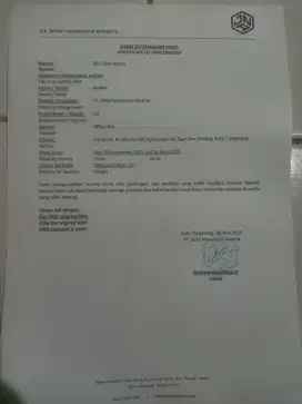 Mencari lowongan office boy