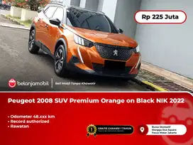 [ WARRANTY ] Peugeot 2008 SUV Premium Orange on Black 2022/2023