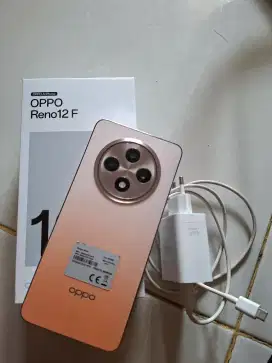 Jual cepat hp oppo reno 12f (second)
