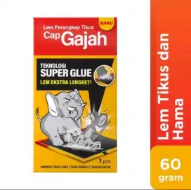 Lem Perangkap Tikus Cap Gajah (Super Glue)